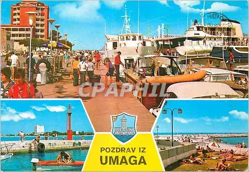 Cartes postales moderne Pozdrav iz Umaga