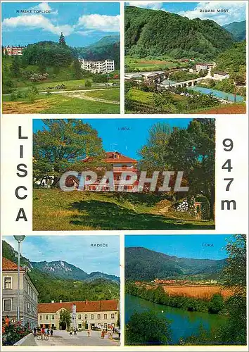 Cartes postales moderne Lisca