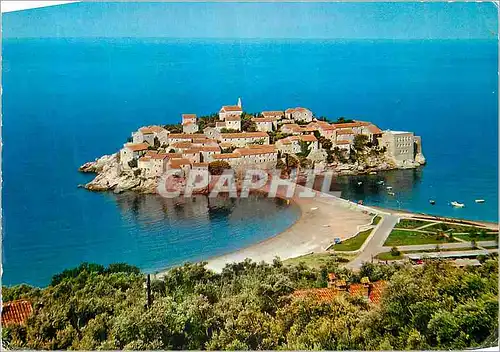 Cartes postales moderne Sveti Stefan