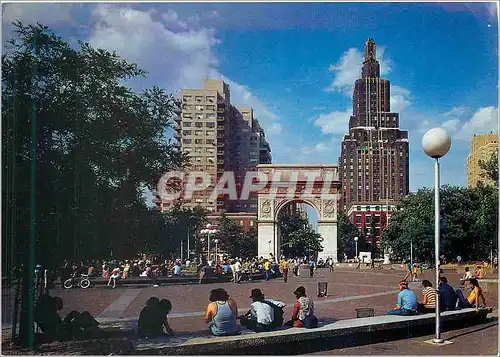 Cartes postales moderne Greenwich Village New York City The Lamous arch in Washington