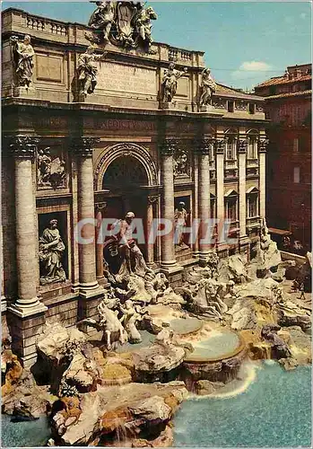 Cartes postales moderne Roma Fontaine de Trevi