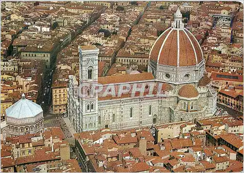 Cartes postales moderne Firenze Le Dome Vue aerienne