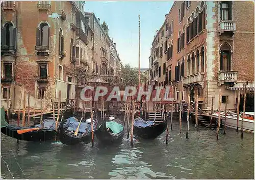 Moderne Karte Venezia Bateaux