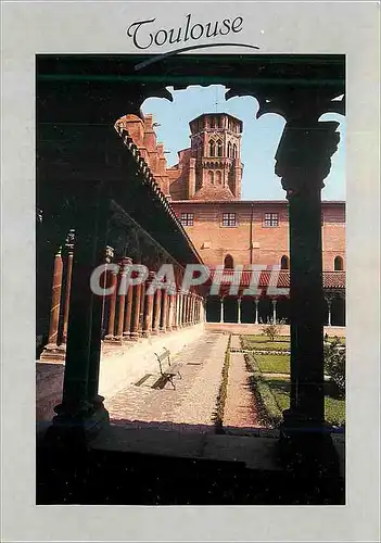 Cartes postales moderne Toulouse Capitale de Midi Pyrenees Le cloitre des Augustins