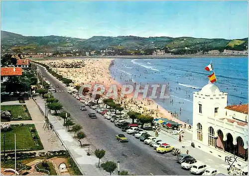 Cartes postales moderne La Plage Aur Lond l'Espagne Hendaye