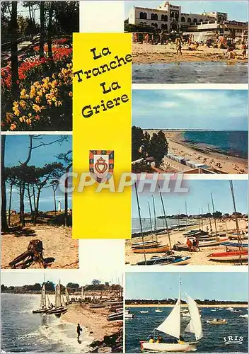 Cartes postales moderne Cote de Lumiere La Tranche Sur Mer La Griere Les Floralies La phare du Groin