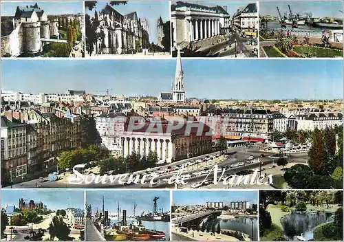 Cartes postales moderne Souvenir de Nantes (Loire Atlantique)