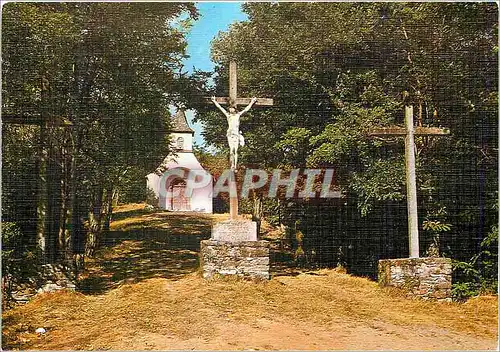 Cartes postales moderne L'Aveyron Pittoresque Grand Vabre Chapelle St Roch Le Roucan