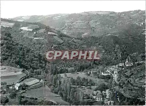 Cartes postales moderne Grandvabre (Aveyron)Vue Generale et Vallee du Dourdou