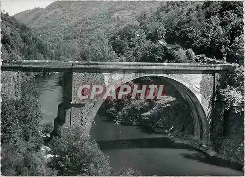 Cartes postales moderne Grandvabre Pont de Coursavie