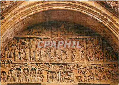 Cartes postales moderne L'Aveyron Pittoresque Conques en Rouergue Basilique Sainte Foy (XIII siecle)