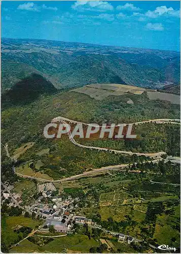 Cartes postales moderne Grand Vabre (Aveyron)Vue generale aerienne