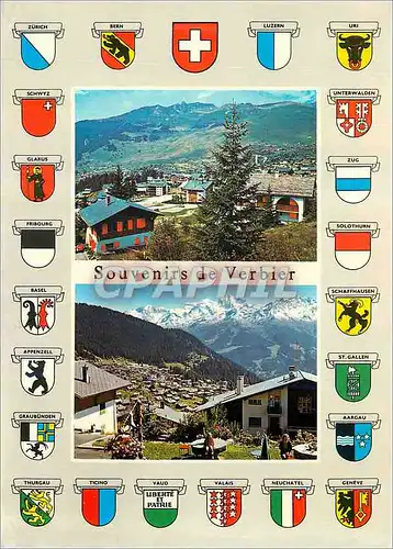 Cartes postales moderne Suisse Verbier
