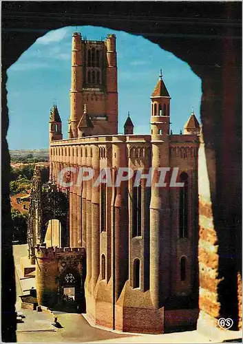 Cartes postales moderne Albi (Tarn)Ville d'Art Centre de tourisme La basilique ste Cecile (XIII s)