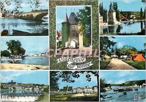 Cartes postales moderne Villeneuve sur Yonne