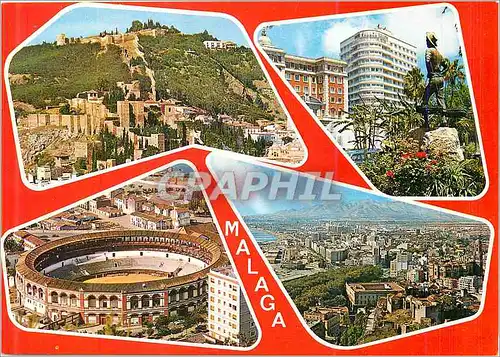 Cartes postales moderne Malaga Beautes de la Ville
