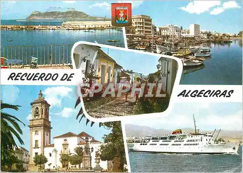 Cartes postales moderne Algeciras Bateau