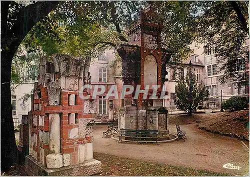 Cartes postales moderne Besancon (Doubs)Le Square Castan