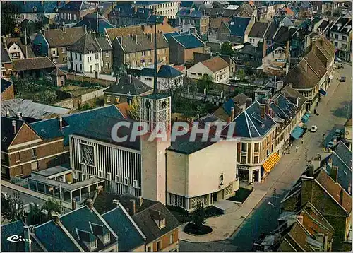 Cartes postales moderne Breteuil sur Noye  (Oise)Vue Aerienne l'Eglise