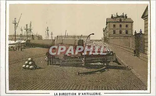 Cartes postales La Direction d'Artillerie