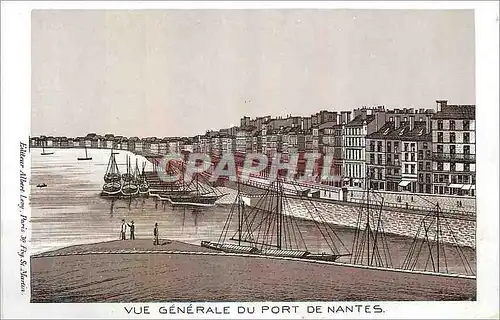 Cartes postales Vue Generale du Port de Nantes