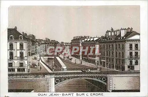 Cartes postales Quai Jean Bart Sur L'Erdre