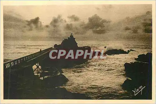 Cartes postales Biarritz Le Rocher de la Vierge