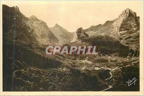 Cartes postales Les Pyrennes Route Thermale Des Eaux Bonnes a Argeles Gazost Le Cirque de Gouret Sejour d'ete Sp