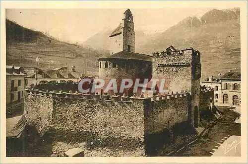 Ansichtskarte AK Les Pyrenees Luz Eglise fortifiee hatie aux XII et XIII siecles dit des Templiers