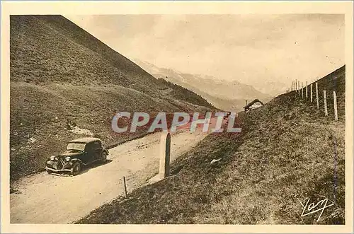 Cartes postales Les Pyrenees de Bagneres de Bigorre a Luchon par la route thermale Passage du cole de peyrsourde