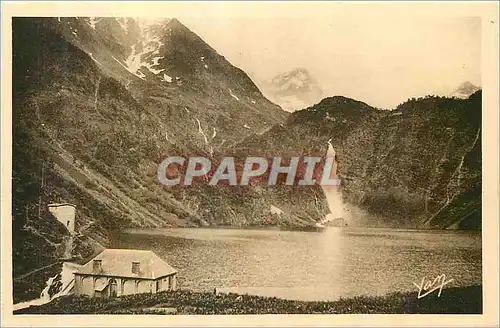 Ansichtskarte AK Environs de Luchon Le lac d'ou occupe une superficie de 38 hectares