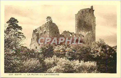 Cartes postales Barr La Ruine du Landsberg