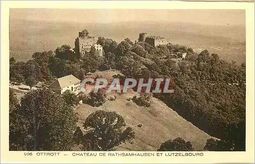 Cartes postales Ottrott Chateau de Rathsamhausen et Lutzelbourg