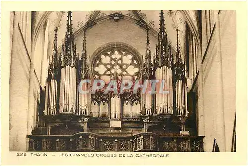 Cartes postales Thann Les Grandes Orgues de la Cathedrale Orgue