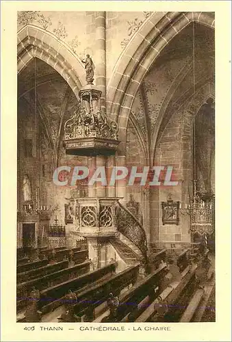 Ansichtskarte AK Thann La Cathedrale La Chaire