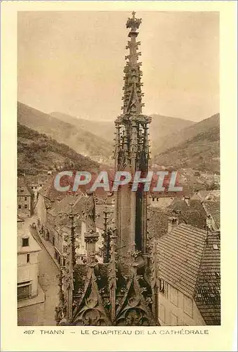 Cartes postales Thann Le Chapiteau de la Cathedrale