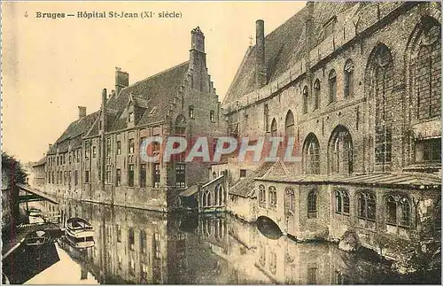 Cartes postales Bruges Hopital St Jean (XI Siecle)