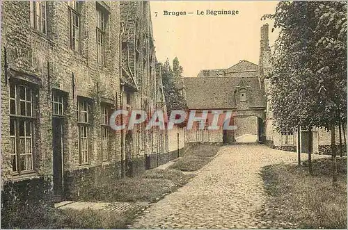 Cartes postales Bruges le Beguinage