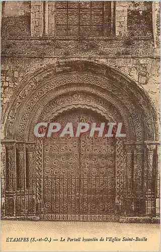 Ansichtskarte AK Etampes (S et O)Le Portail Bysantin de l'Eglise Saint Basile