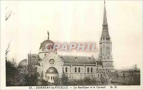 Ansichtskarte AK Domremy La Pucelle La Basilique et le Carmel