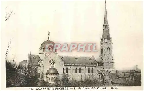 Cartes postales Domremy La Pucelle La Basilique et le Carmel