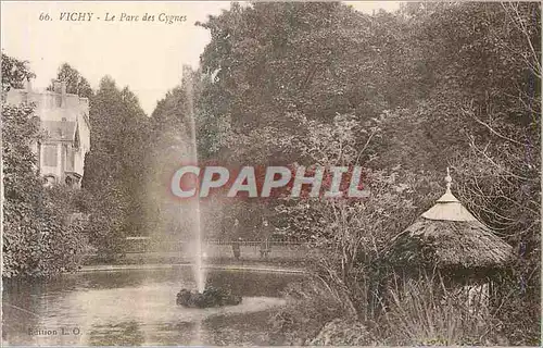 Cartes postales Vichy Le Parc des Cygnes