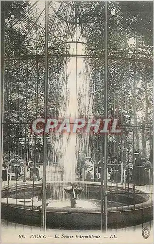 Cartes postales Vichy La Source Intermittente