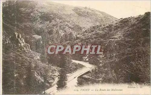 Cartes postales Vichy La Route des Malavaux
