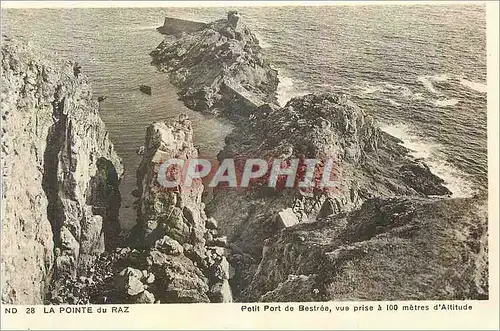 Ansichtskarte AK La Pointe du Raz Petit Port de Bestree