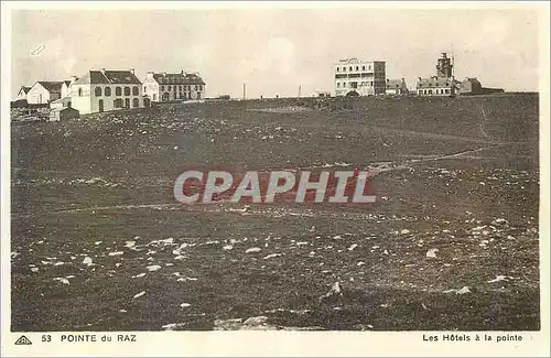 Cartes postales Pointe du Raz Les Hotels a la pointe