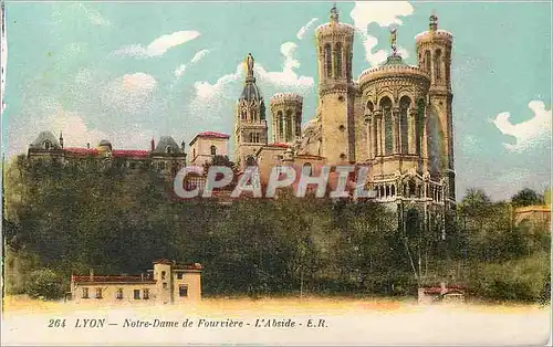 Cartes postales Lyon Notre Dame de Fourviere L Abside