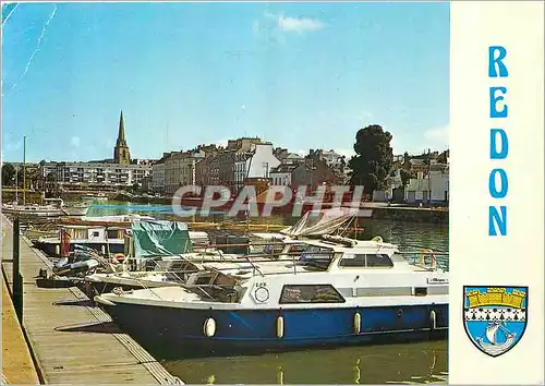 Cartes postales moderne Redon Ille et Vilaine Le port de plaisance