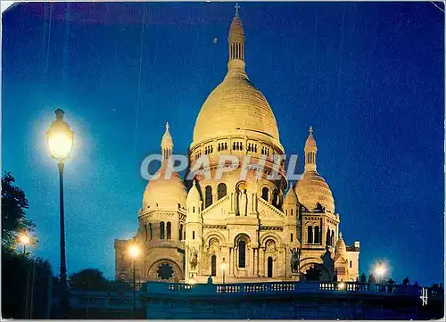 Cartes postales moderne Paris Basilique du Sacre Coeur