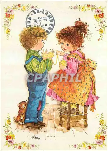 Cartes postales moderne Enfants